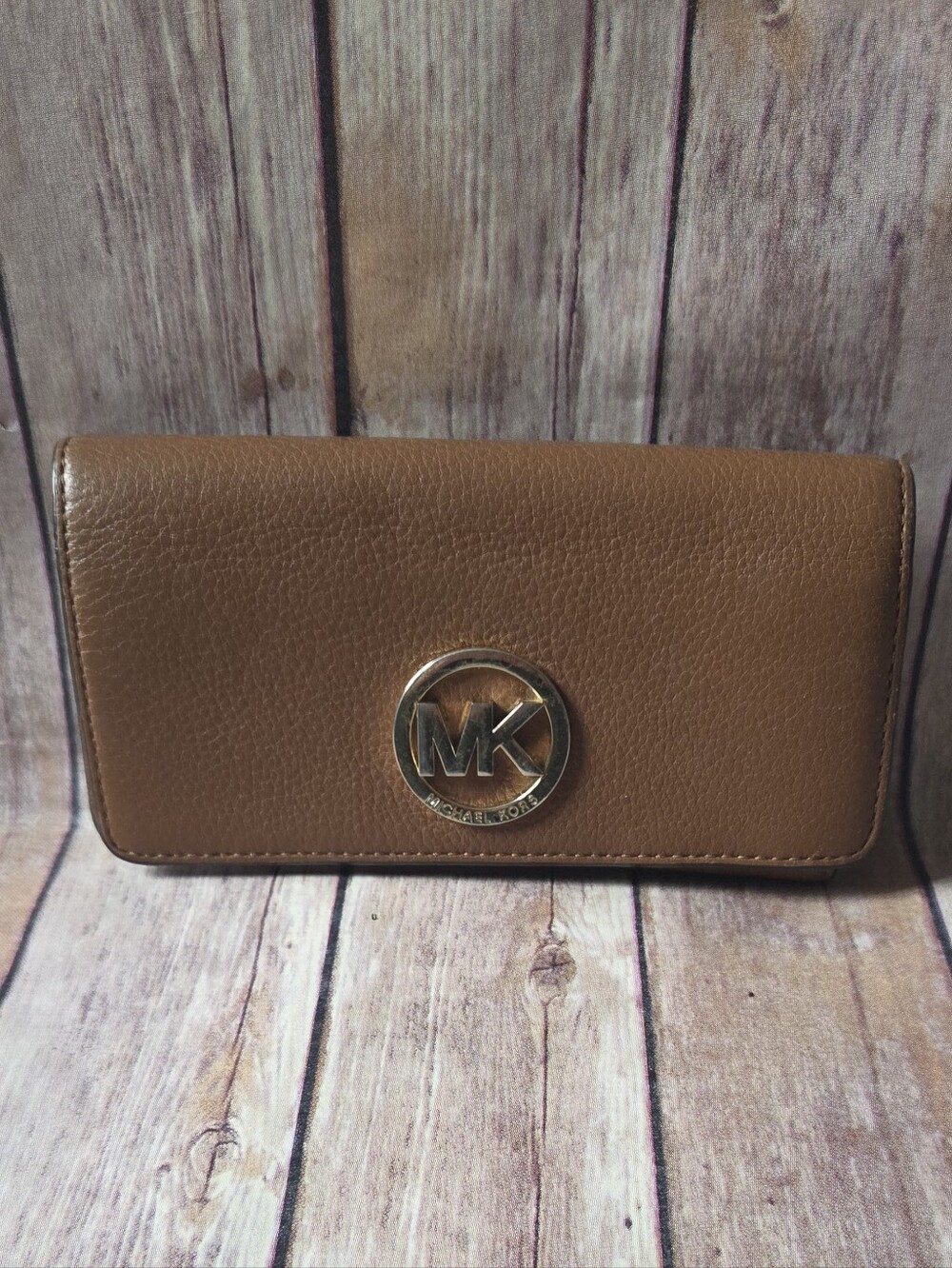 Michael Kors Leather Continental Wallet